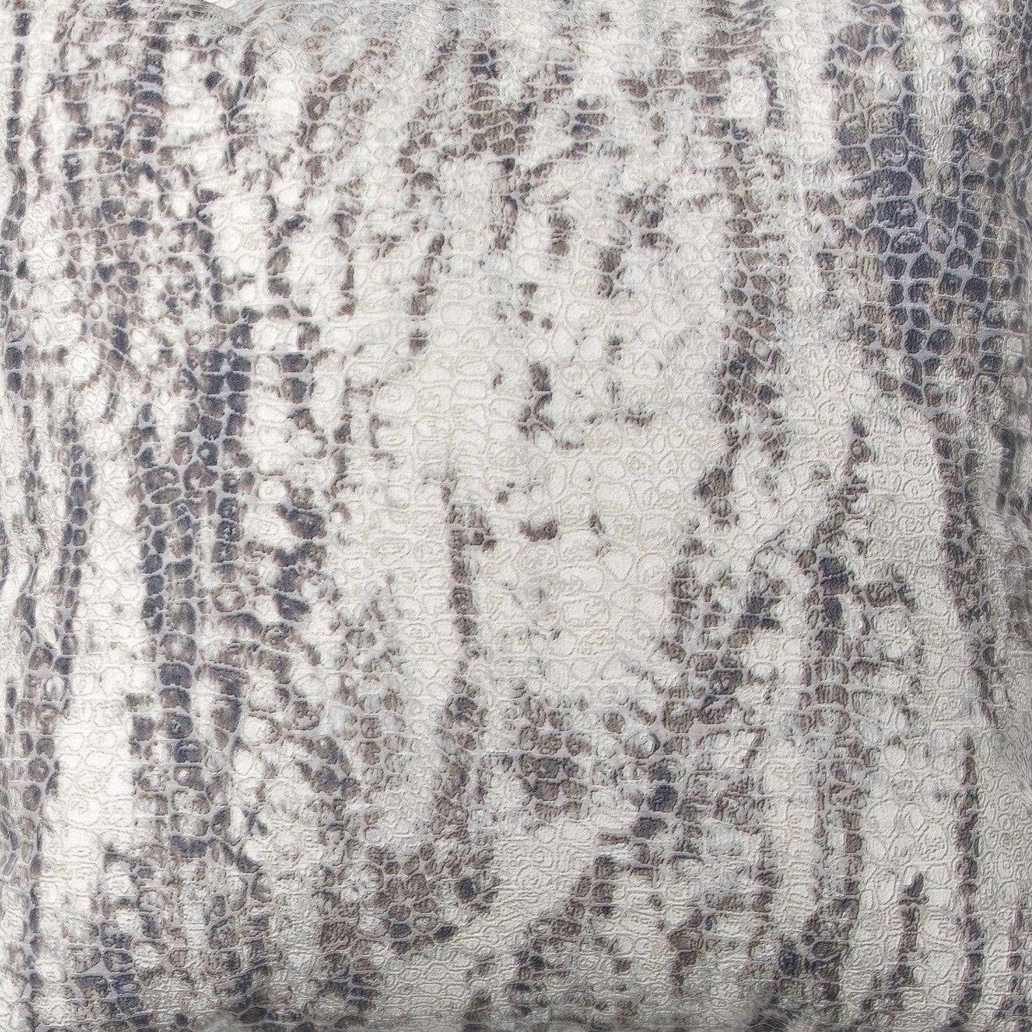 Mamba Lumbar Pillow: Gray / 12" x 24" - Decor Addict, LLC