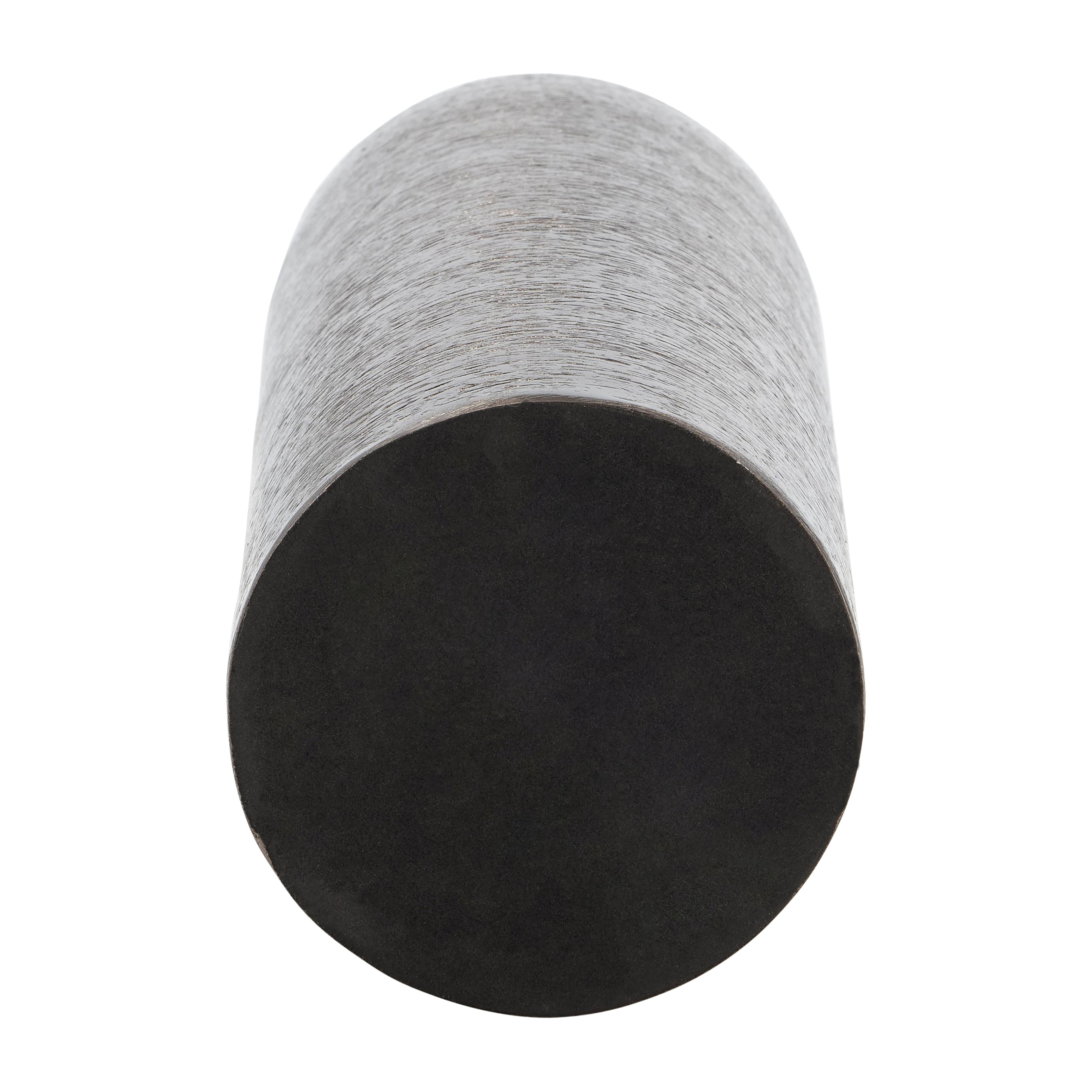 Metal, 18"h Cylinder Vase, Black - Decor Addict, LLC