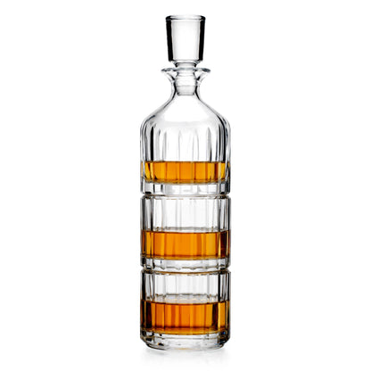 Parallel Stacking Decanter - Decor Addict, LLC