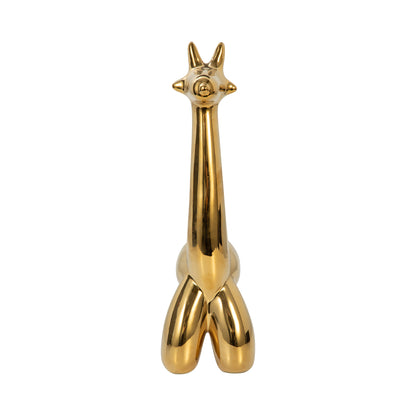 Gold Giraffe Balloon Animal - Decor Addict, LLC