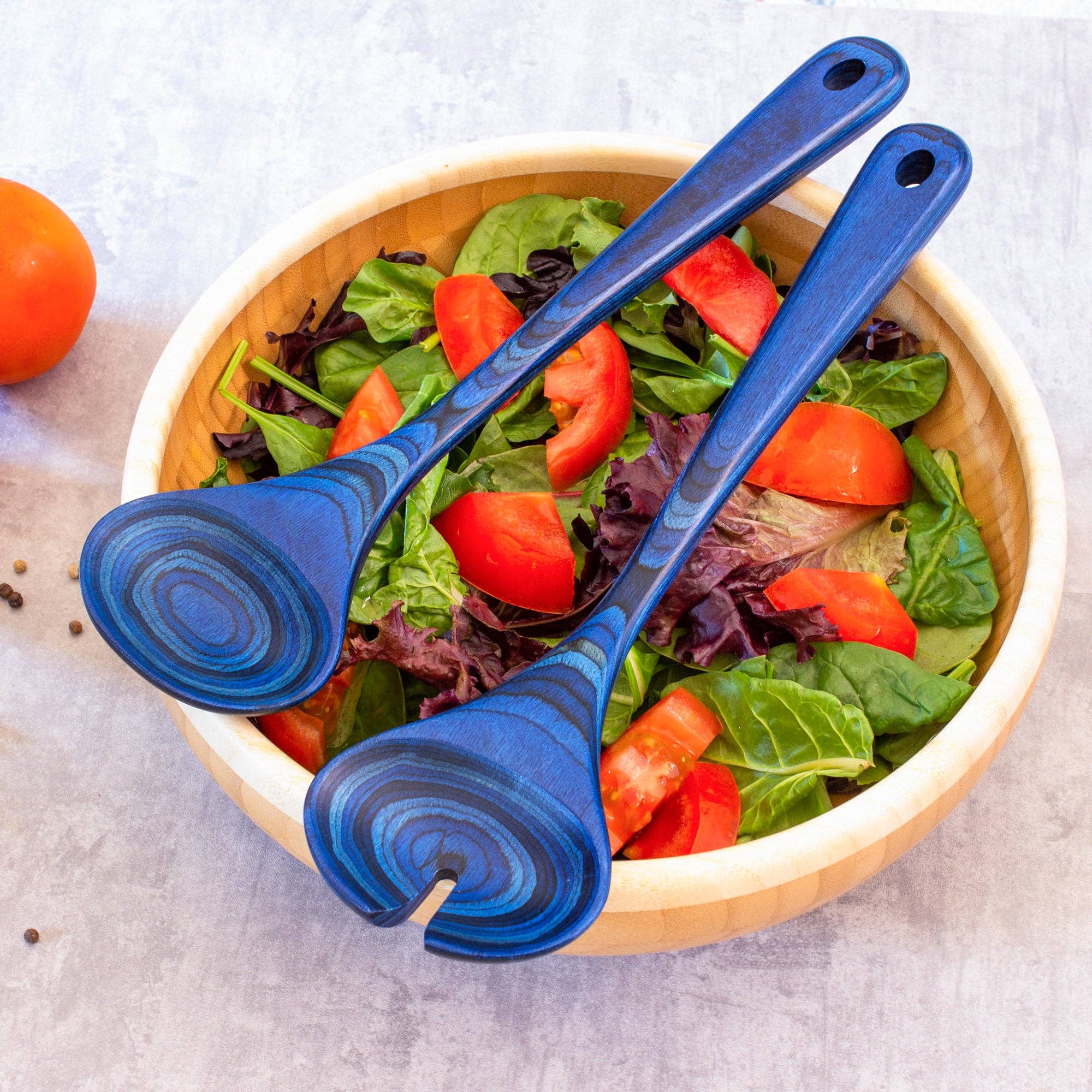 Baltique® Malta Collection Salad Salad Serving Utensil Set - Decor Addict, LLC