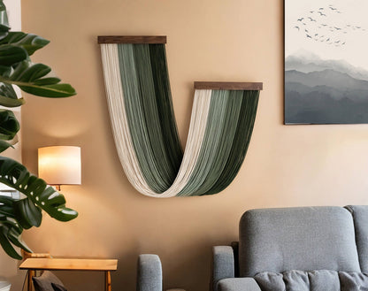 Yarn Wall Hanging Decor For Room W59: Size L / Style B1 - Decor Addict, LLC