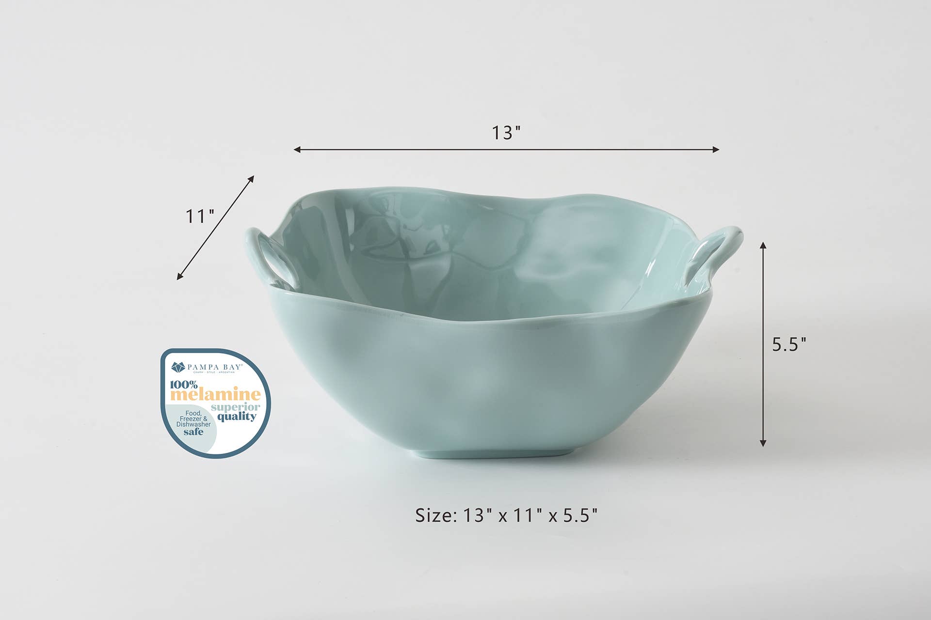 Extra Large Bowl in Shatterproof Melamine - Decor Addict, LLC