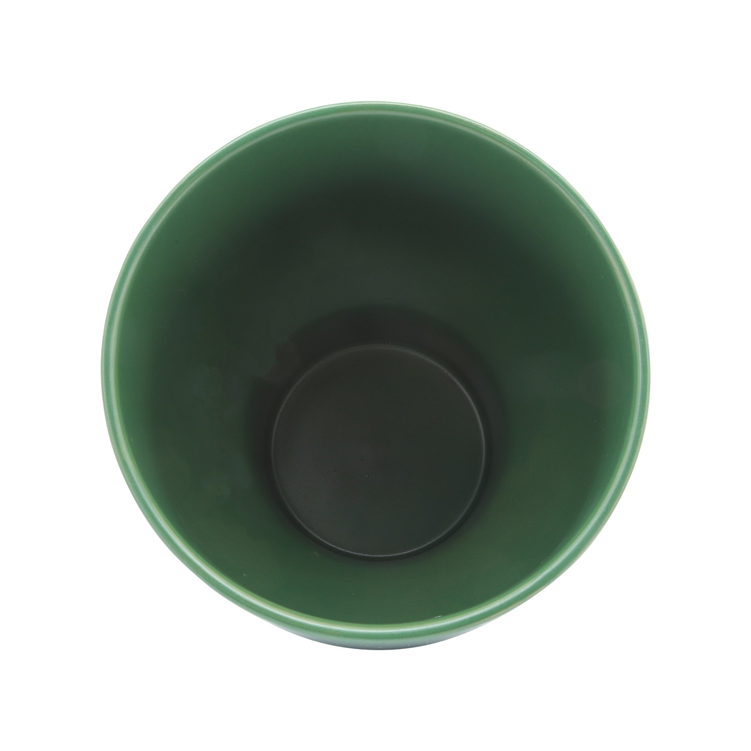 Cer, 10" Mushroom Planter, Olive - Decor Addict, LLC