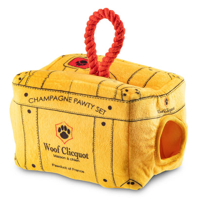 Woof Clicquot -  Pawty Set Burrow Dog Toy - Decor Addict, LLC