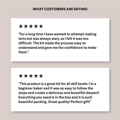 French Tart Baking Kit | Cake Decorating Tools | Unique Gift - Decor Addict, LLC