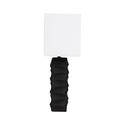 31" Tall Contemporary Table Lamp, Black - Decor Addict, LLC
