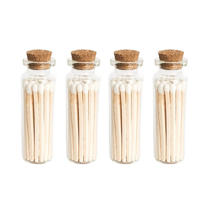 Matches Scented | Incense Match Stick Glass Jar Aromatherapy: OCEAN - Decor Addict, LLC