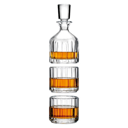 Parallel Stacking Decanter - Decor Addict, LLC