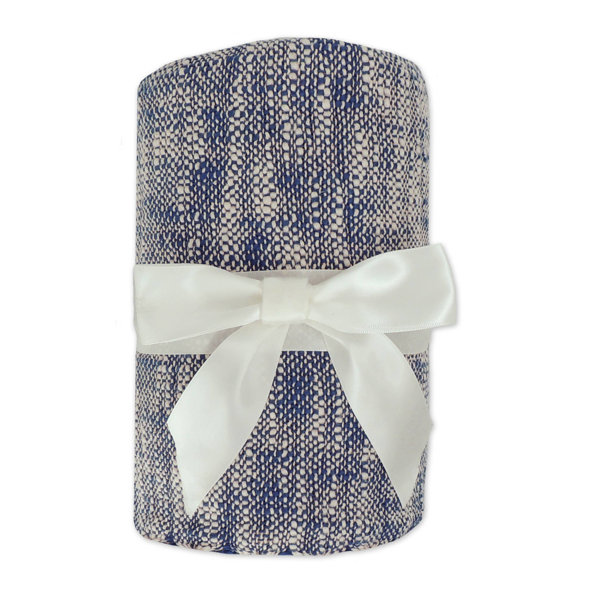 Chambray Ways Throw Blanket: Blue - Decor Addict, LLC