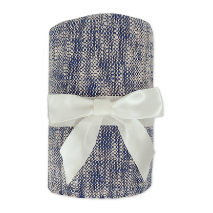 Chambray Ways Throw Blanket: Blue - Decor Addict, LLC