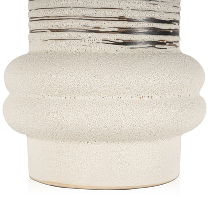 Linden Ceramic Table Vase, Large - Decor Addict, LLC