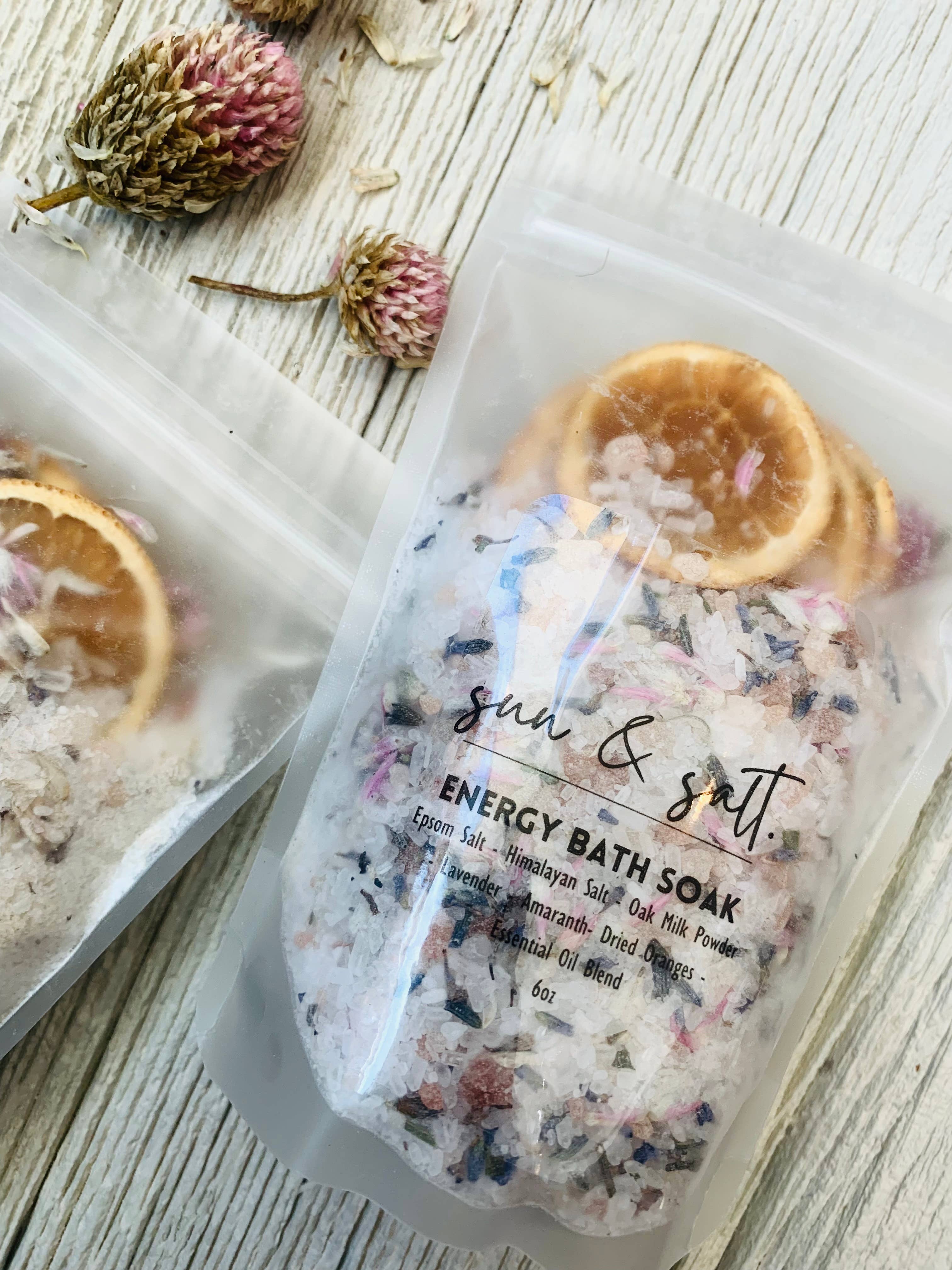 Energy Bath Soak - Bath Salts - Decor Addict, LLC