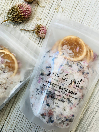 Energy Bath Soak - Bath Salts - Decor Addict, LLC