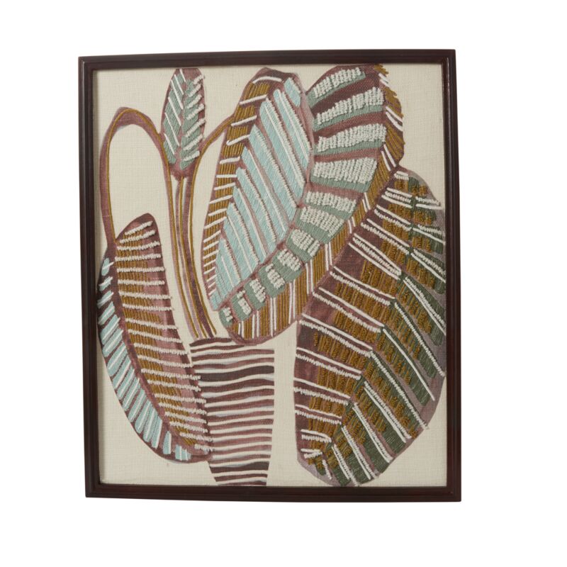 Hatha Embroidered Wall Art - Thumbnail 3