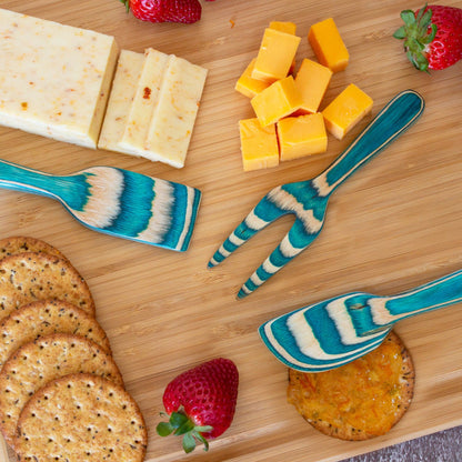 Baltique® Mykonos Collection 3-Piece Cheese Tool Set - Decor Addict, LLC
