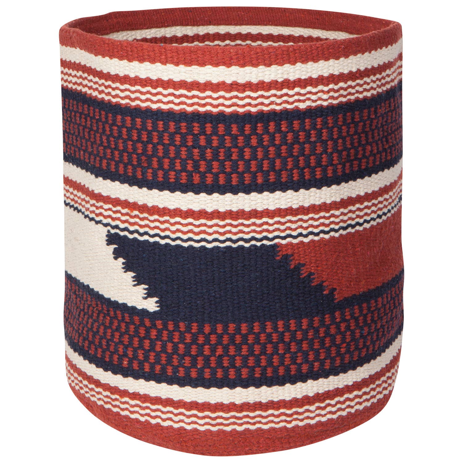 Heirloom Rhythm Picante Large Cotton Basket - Decor Addict, LLC
