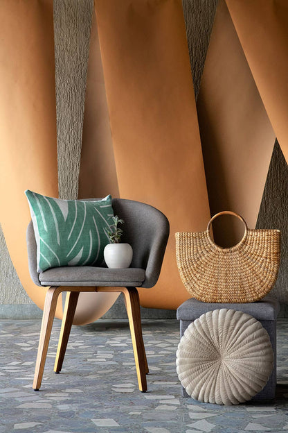 Stripe Sky Throw Pillow, Aqua  - 14x20 inch: CUSHION COVER WITH INSERT - Decor Addict, LLC