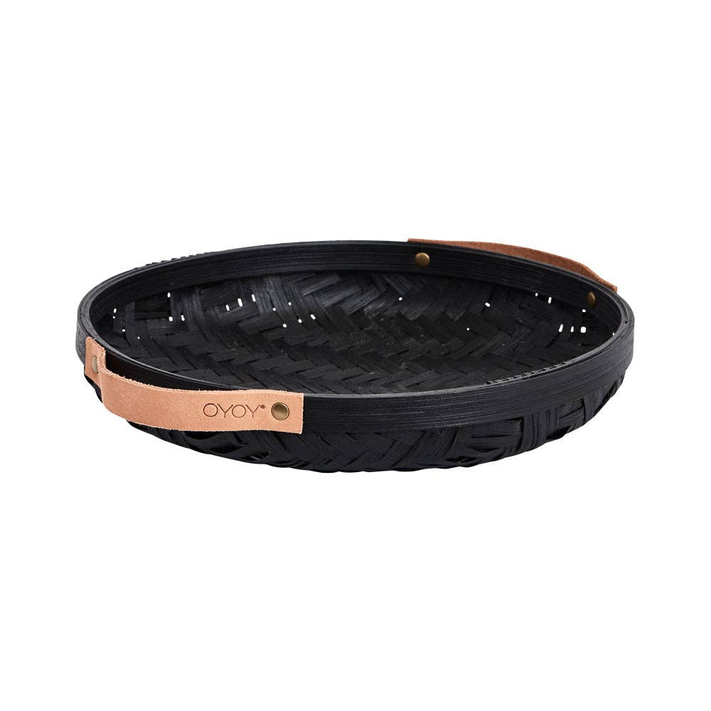 Sporta Bread Basket - Round - Black - Decor Addict, LLC