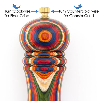 Baltique Marrakesh Pepper Grinder with Adjustable Mill - Decor Addict, LLC