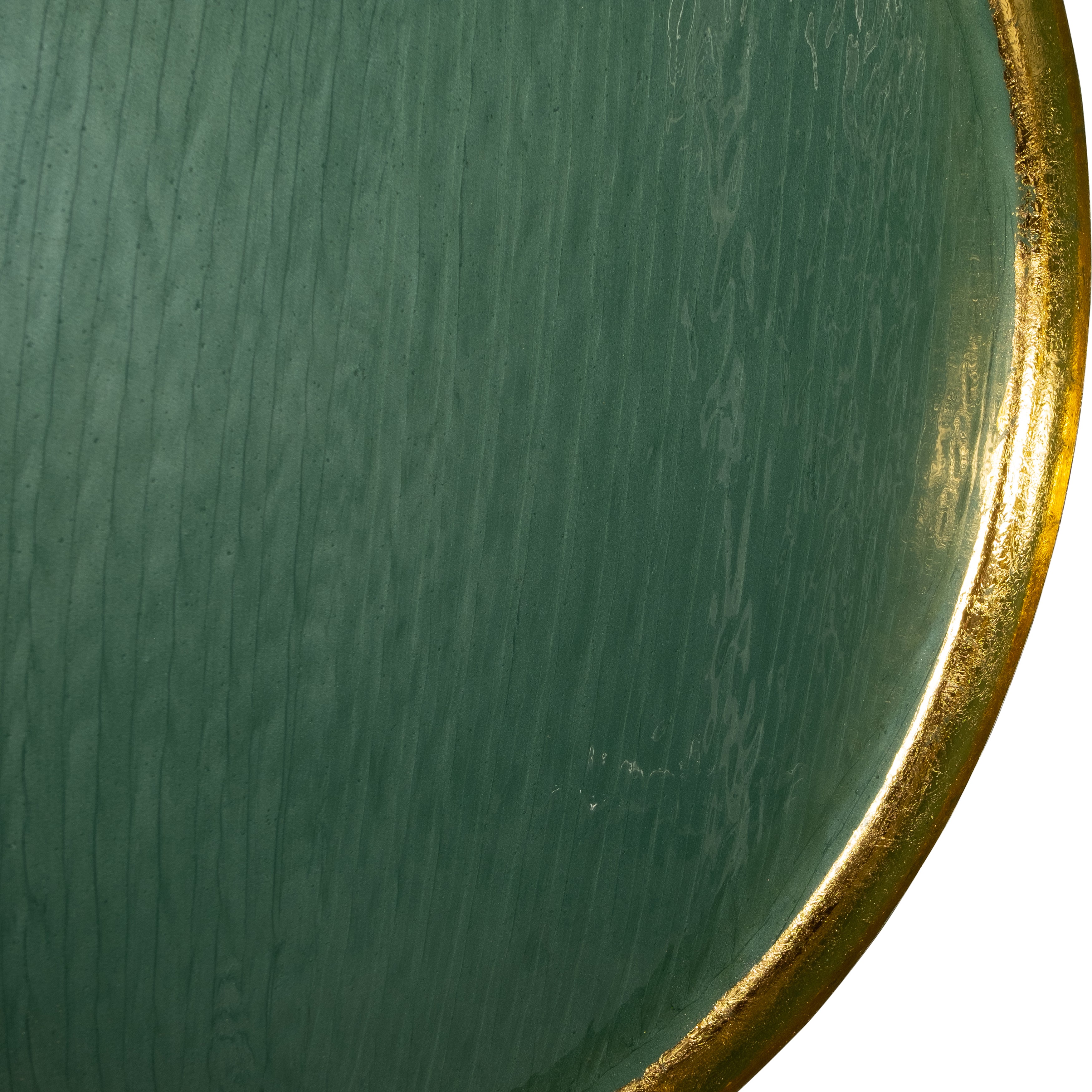 Iron, 29"circle Wall Deco,blue - Decor Addict, LLC