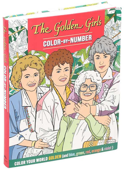 Golden Girls Color-by-Number by Editors of Thunder Bay Press: Flexibound; 192 pages / English - Decor Addict, LLC