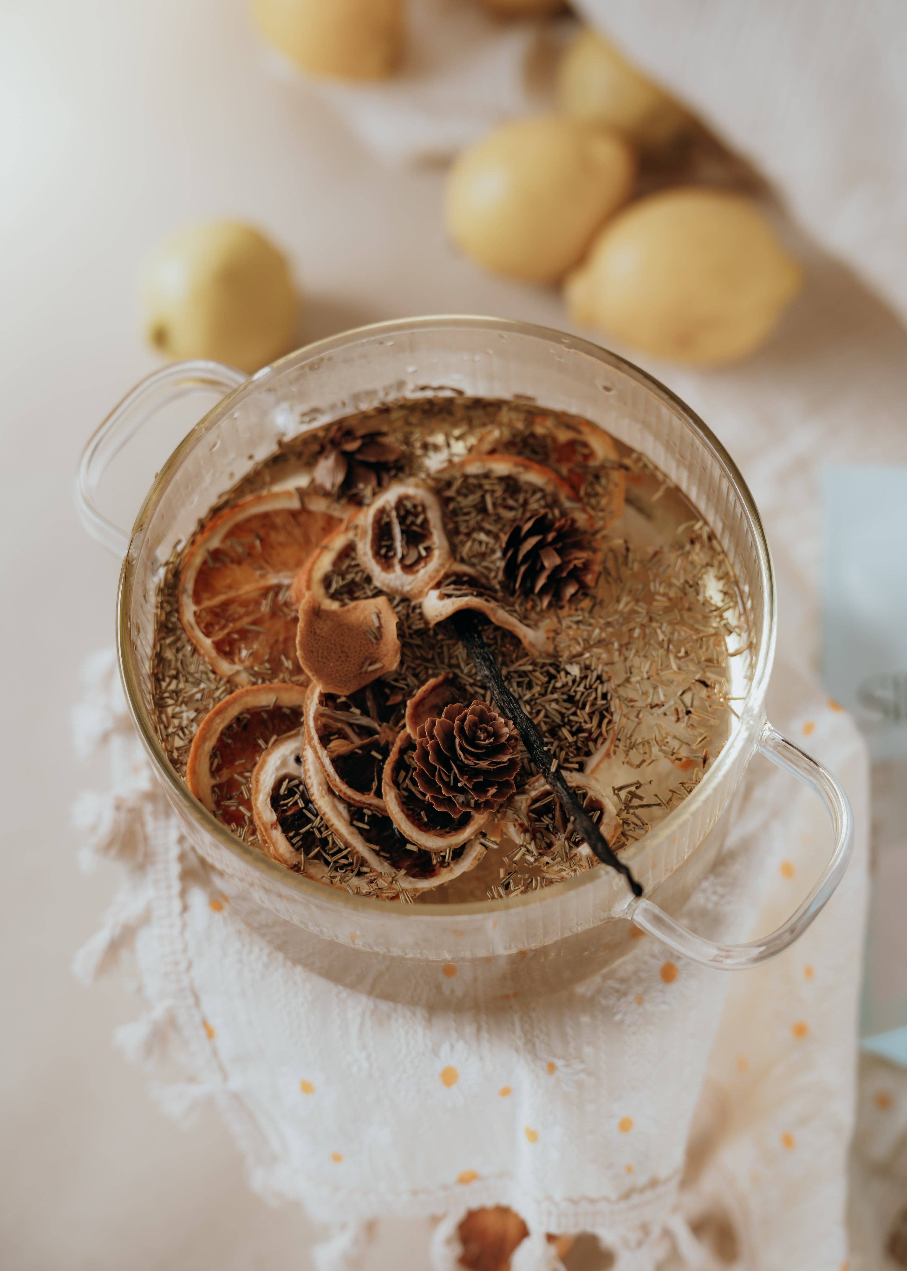 Mood Boost Simmer Pot | Lemon Orange Rosemary Vanilla - Decor Addict, LLC