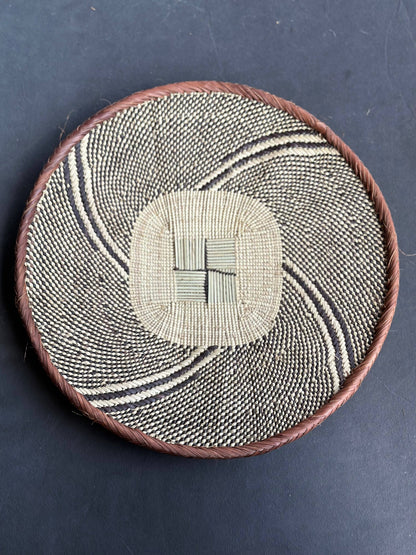 African Binga or Tonga Zimbabwe Basket 13"-16"  Basket # 148 - Decor Addict, LLC