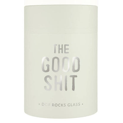 DOF Rocks Glass - Good Shit: Material - Decor Addict, LLC