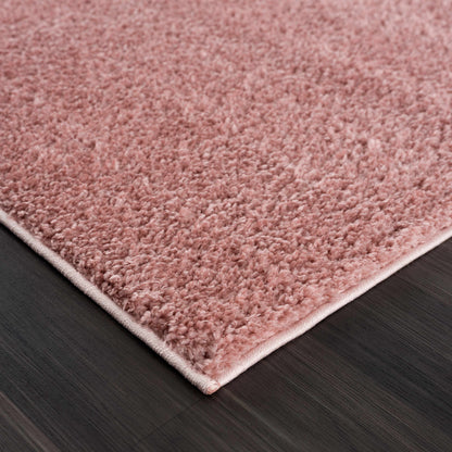 Judy Pink Washable Plush Rug - Decor Addict, LLC