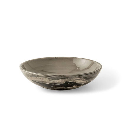 Handcrafted Black Ceramic Serving | Pasta Bowl-13.5 OZ, - Decor Addict, LLC