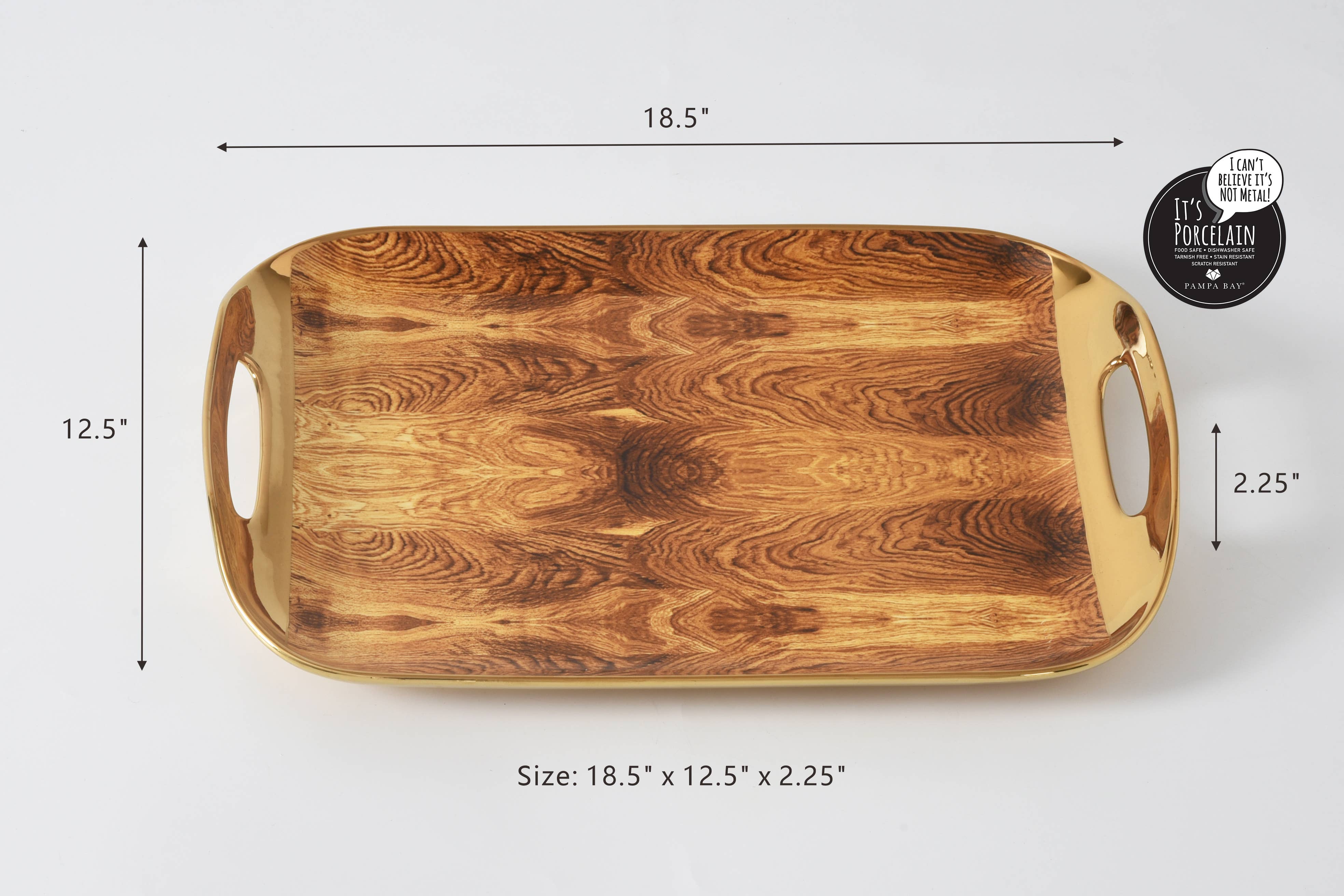 Serving Tray with Handles
