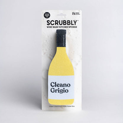 Scrubbly™ Kitchen Sponge: Cleano Grigio - Decor Addict, LLC