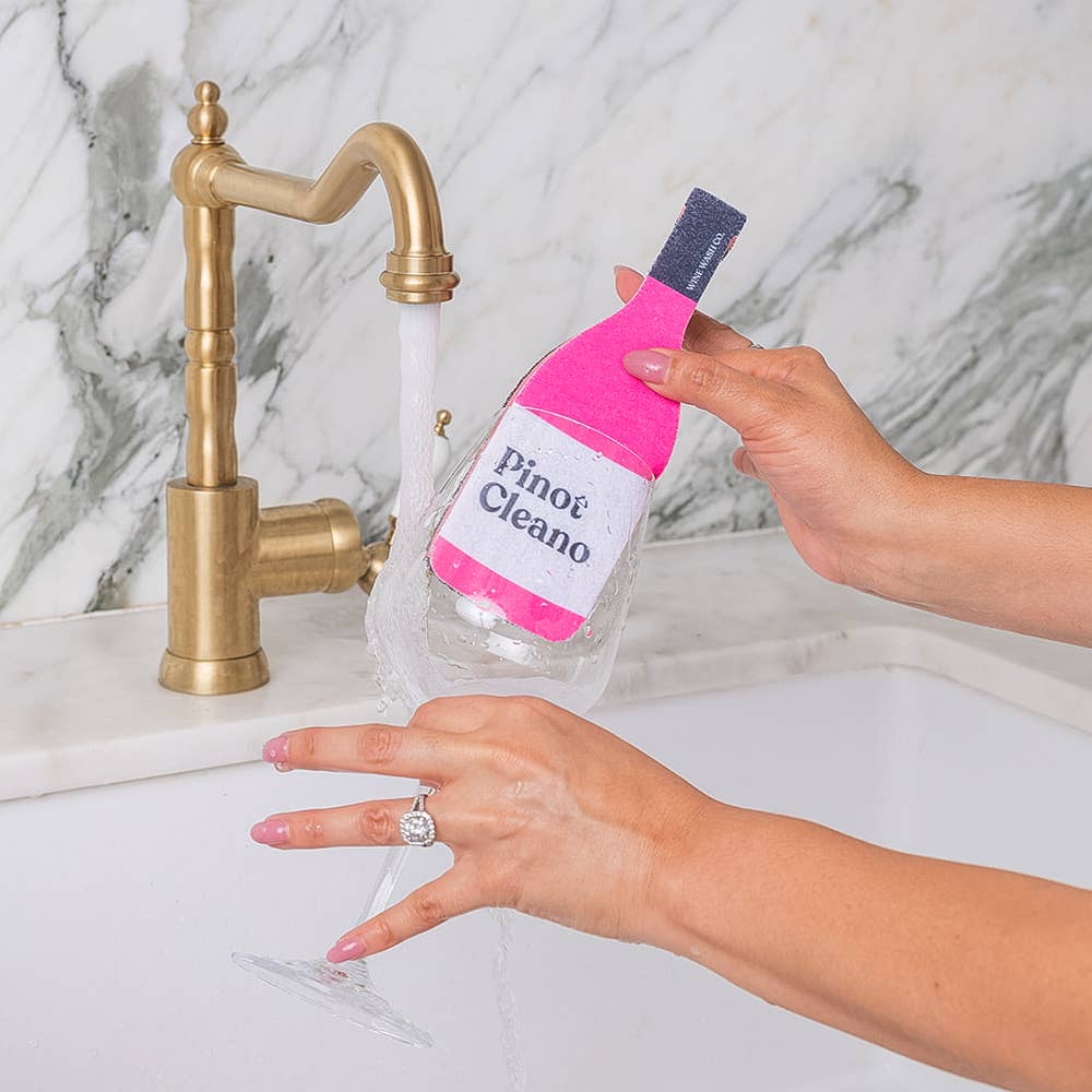 Scrubbly™ Sponge - Pink Pinot - Decor Addict, LLC
