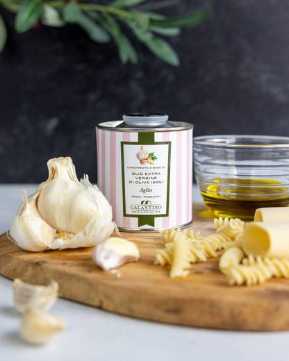 Garlic EVOO Tin 100ml by Frantoio Galantino - Decor Addict, LLC