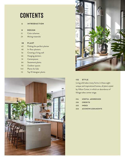 Living Wild by Hilton Carter: Hardcover; 224 pages / English - Decor Addict, LLC