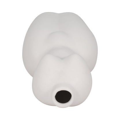 Dol, 12"h Torso Vase, White - Decor Addict, LLC