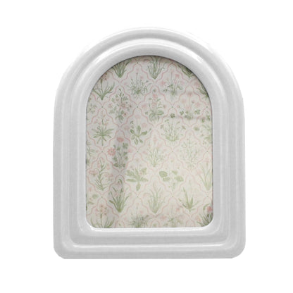 White Arch Picture Frame, 5x7
