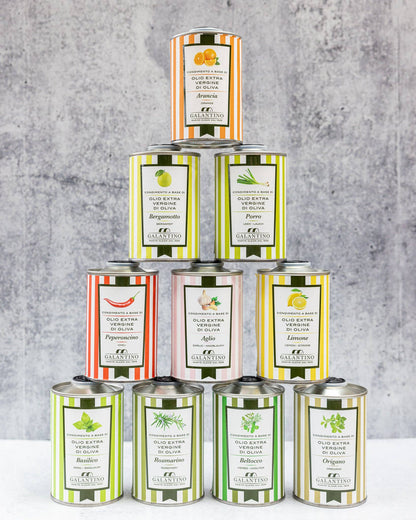 Lemon EVOO Tin 100 ml by Frantoio Galantino - Decor Addict, LLC