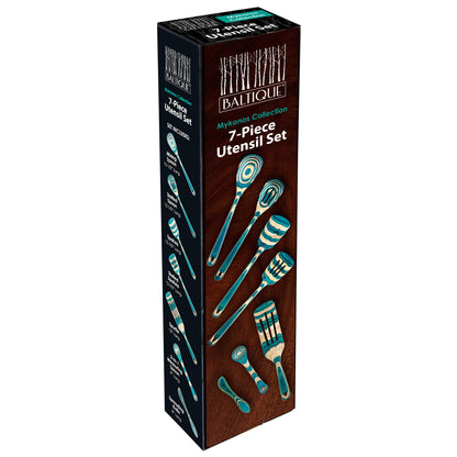 Baltique® Mykonos 7-Pc. Cooking Utensil Set - Decor Addict, LLC