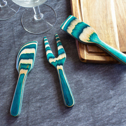 Baltique® Mykonos Collection 3-Piece Cheese Tool Set - Decor Addict, LLC