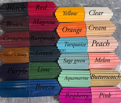 DAD Letter Candle 1.5x4.5in - Mothers : Breeze / Bamboo & Coconut - Decor Addict, LLC