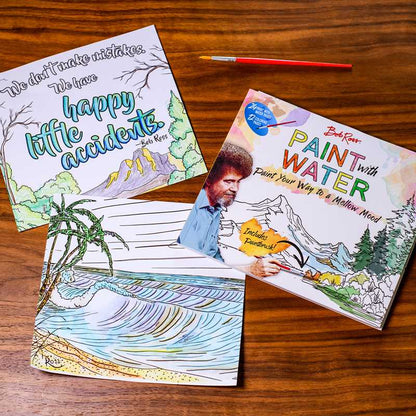 Bob Ross Paint with Water by Editors of Thunder Bay Press: Paperback; 80 pages / English - Decor Addict, LLC