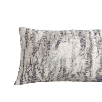 Mamba Lumbar Pillow: Gray / 12" x 24" - Decor Addict, LLC