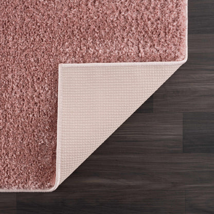Judy Pink Washable Plush Rug - Decor Addict, LLC