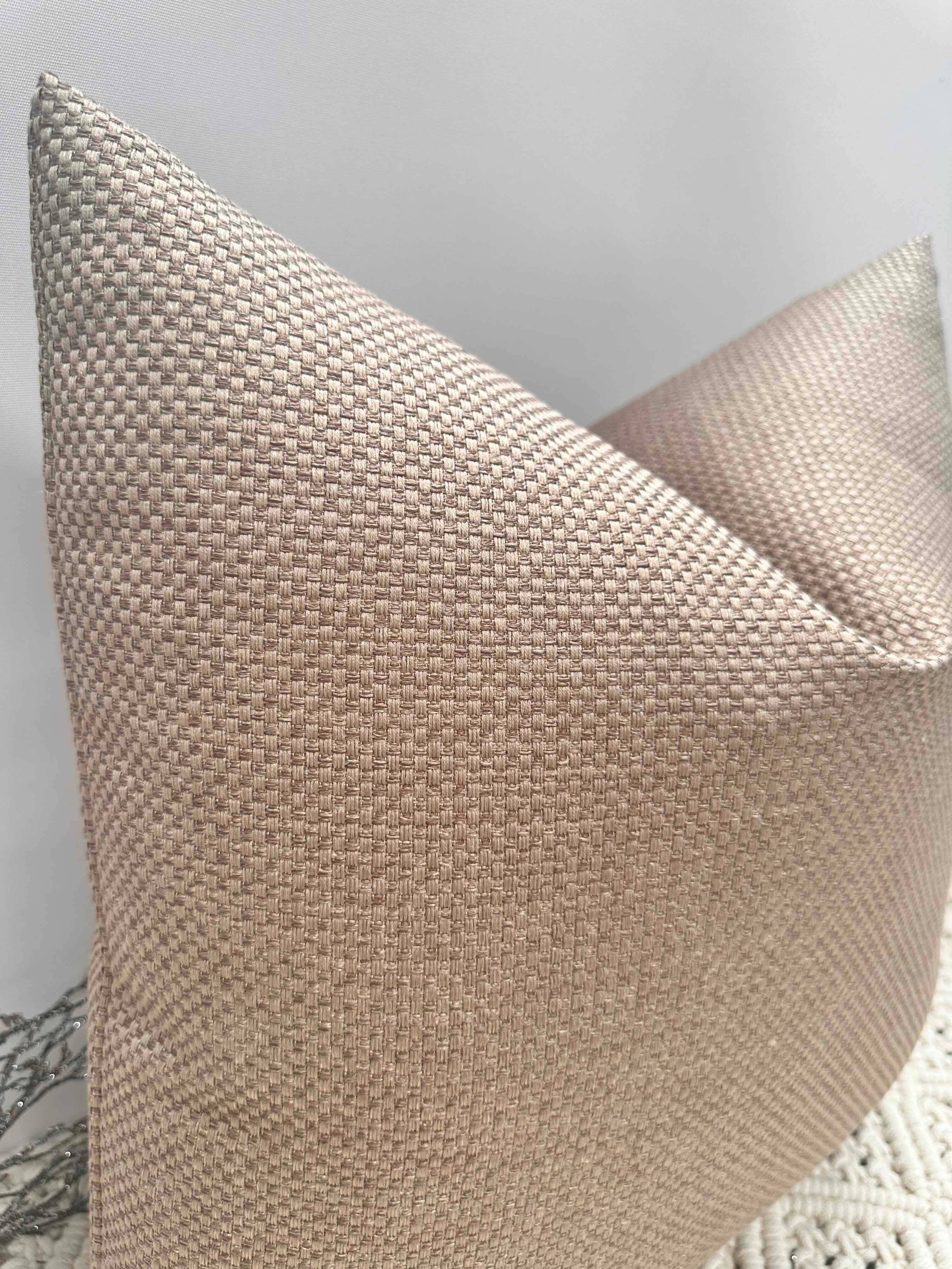 The Taupe Elie Cushion - Style No. 205 - Decor Addict, LLC