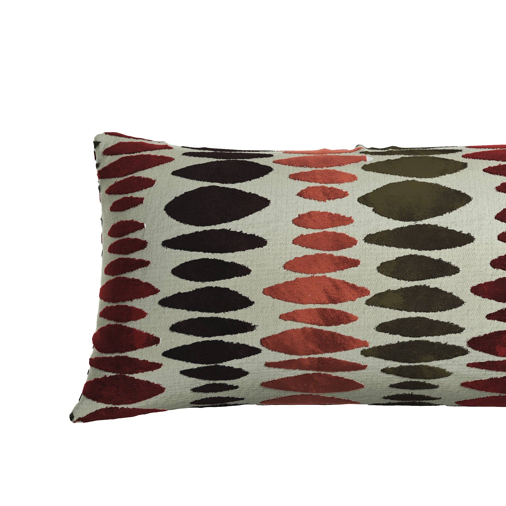 Bournville Lumbar Pillow: 12" x 24" - Decor Addict, LLC