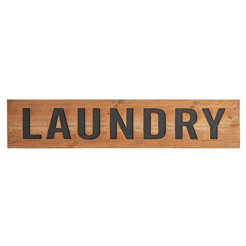 Wooden Laundry Sign - Decor Addict, LLC