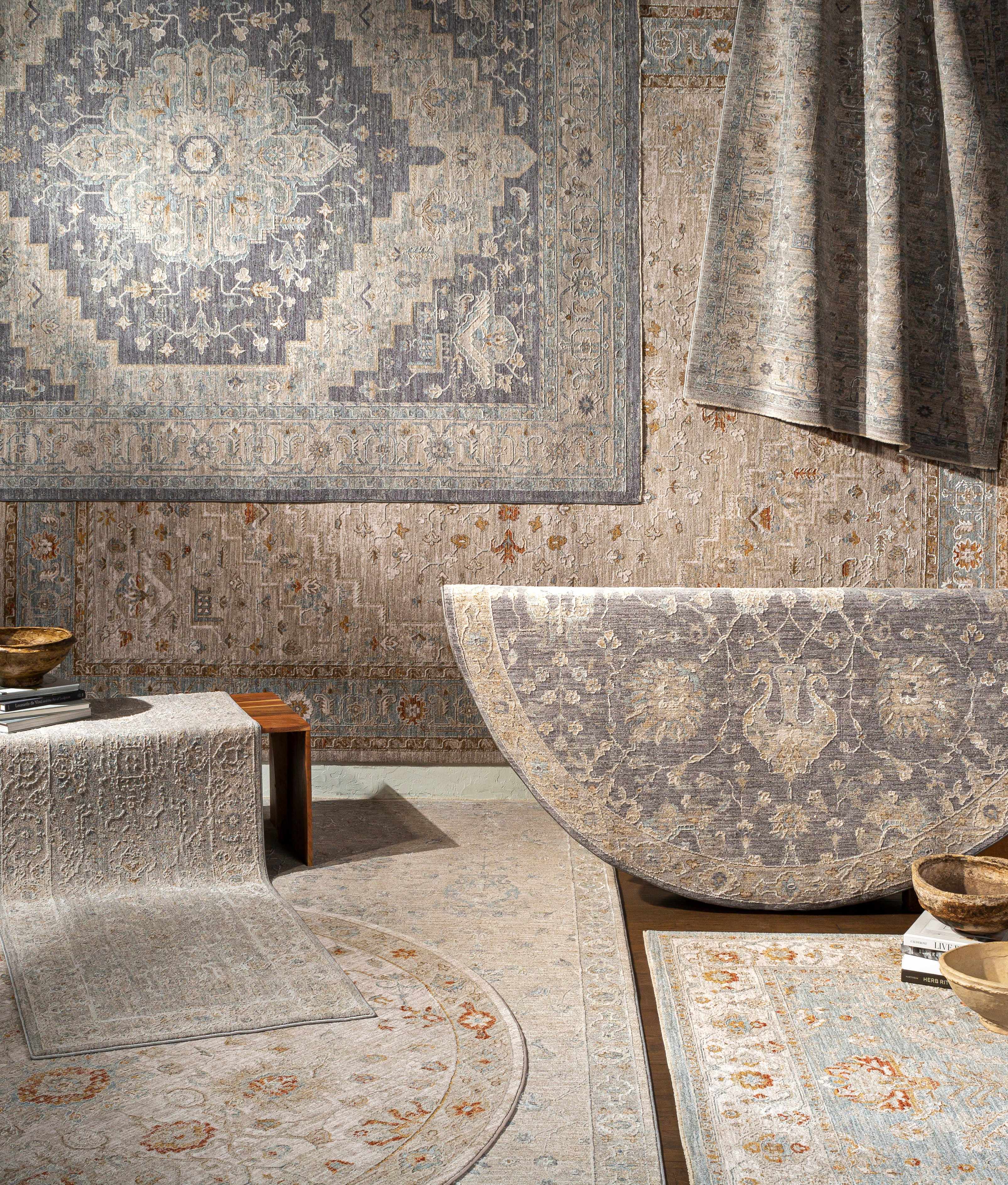 Monterey Gray Persian Rug - Decor Addict, LLC