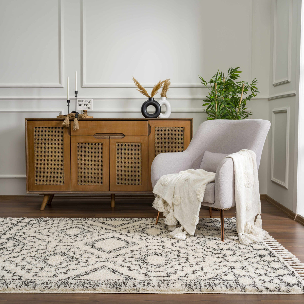 Buan Plush Area Rug - Decor Addict, LLC